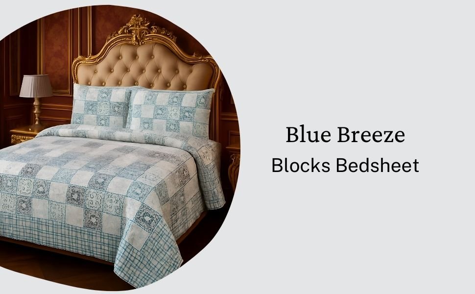 Blue Breeze Bedsheet