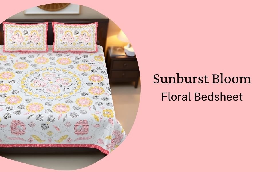 Sunburst Bloom Bedsheet