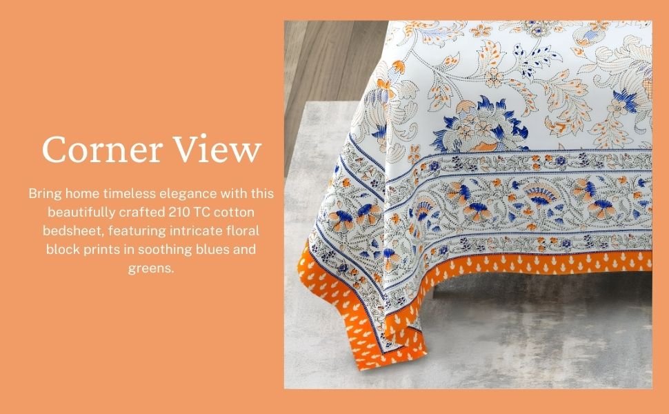 Ocean Sunset Bedsheet