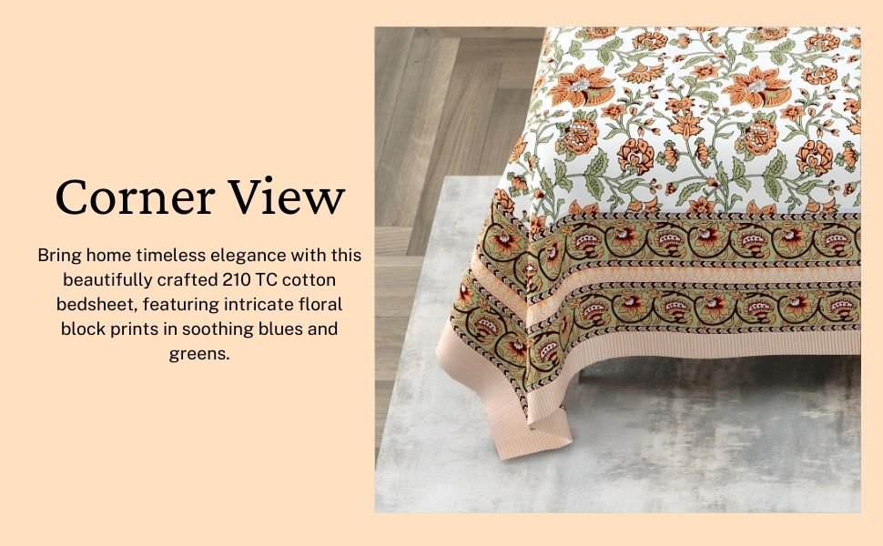 Sundown Floral Bedsheet