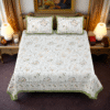 Olive Bloom Bedsheet by Snug Hugs