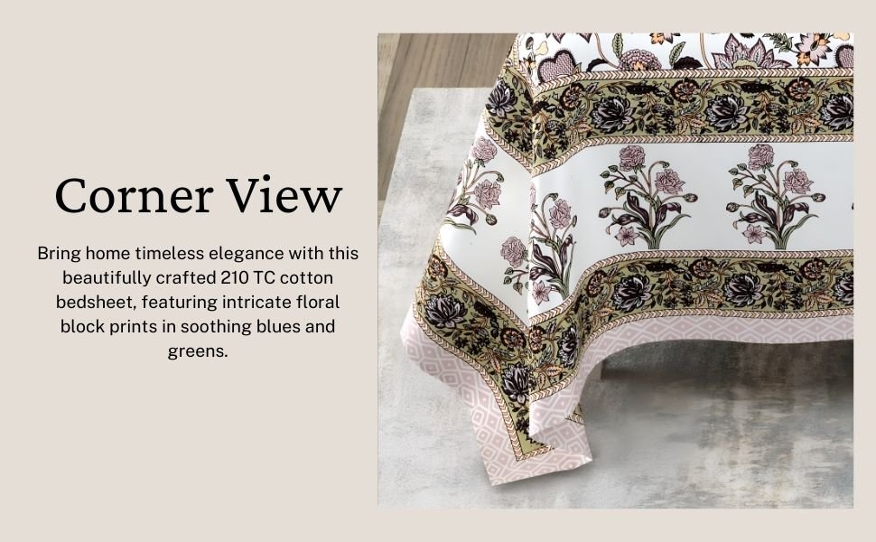 Sundown Floral Bedsheet