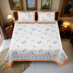 Ocean Sunset Bedsheet by Snug Hugs