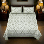 Olive Charm Bedsheet by Snug Hugs