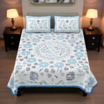 Blue Heaven Bedsheet by Snug Hugs
