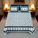 Blue Breeze Bedsheet by Snug Hugs