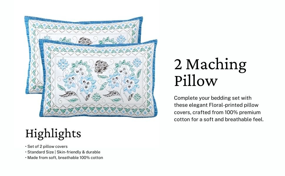 Blue Heaven Bedsheet