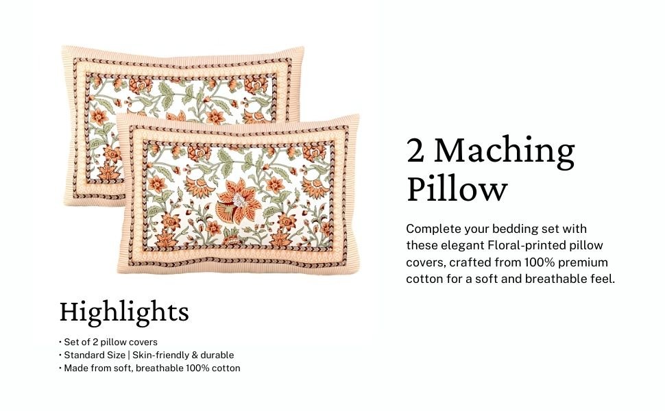 Sundown Floral Bedsheet