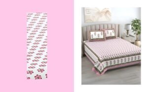 Pink Blossom Bloom Bedsheet