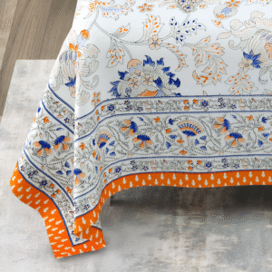 Ocean Sunset Bedsheet Design