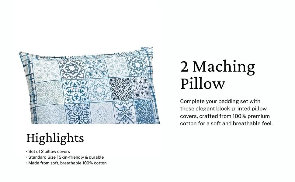 Blue Breeze Bedsheet