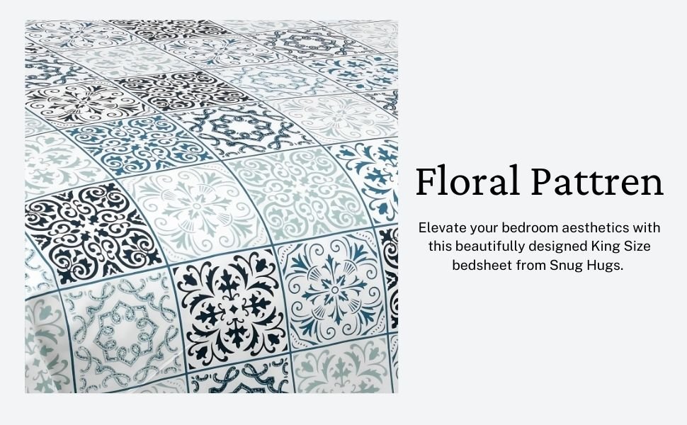 Blue Breeze Bedsheet