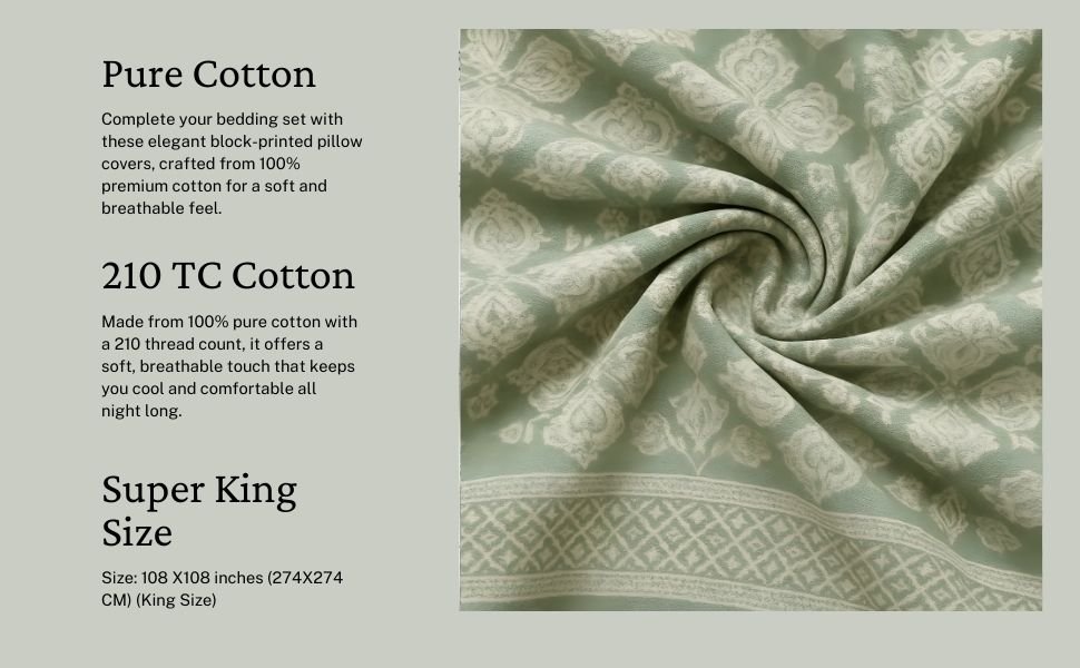 Olive Charm Bedsheet