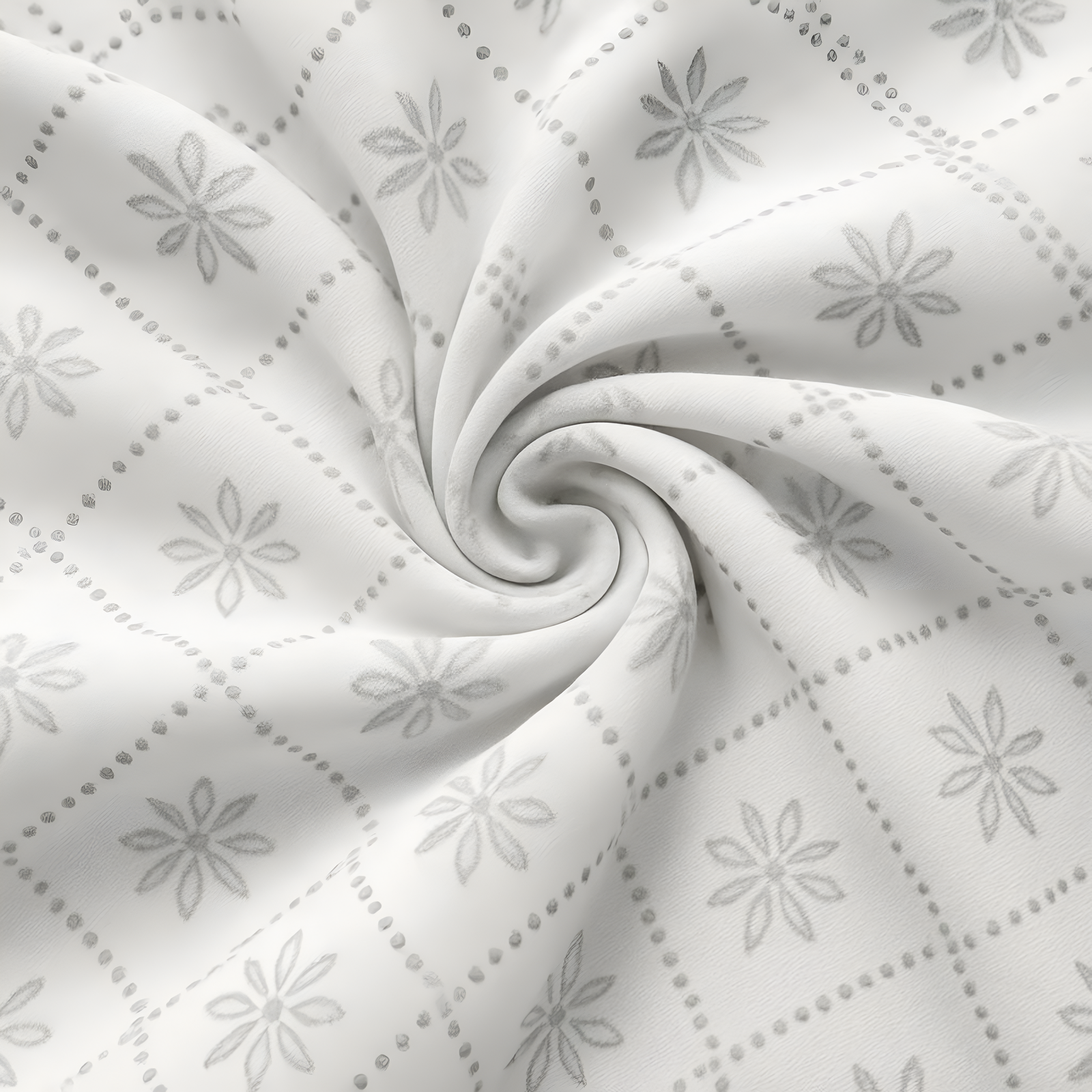 Black & White Square Bedsheet 2