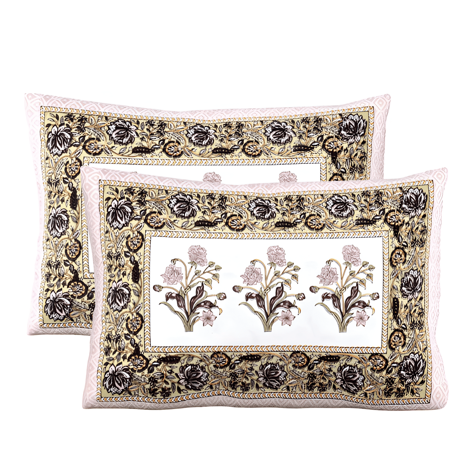 SunDown Floral Bedsheet Pillow
