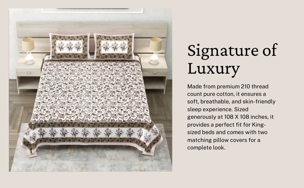 Sundown Floral Bedsheet