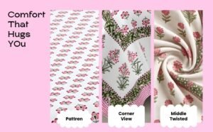 Pink Blossom Bloom Bedsheet